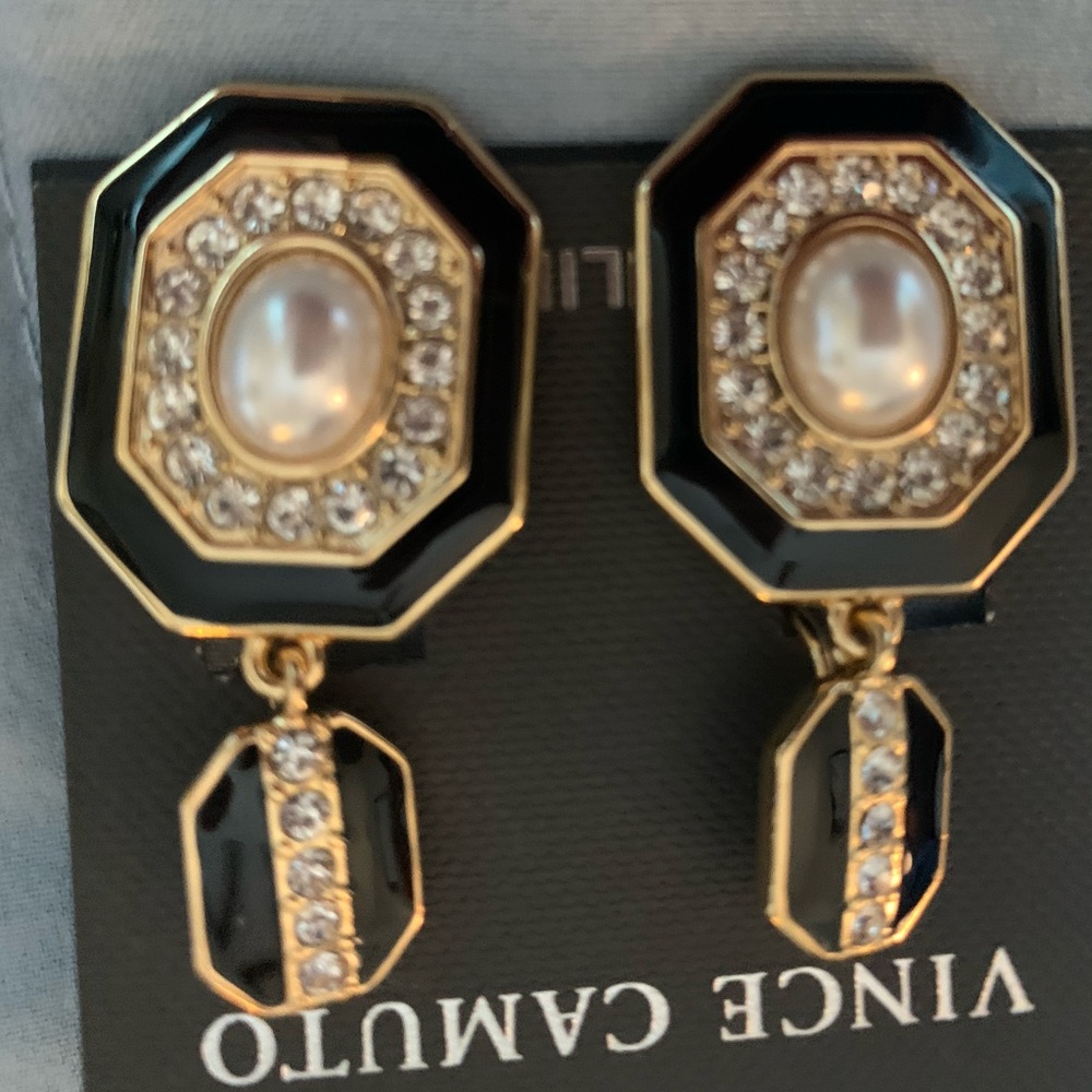 Vince Camuto non- pierced earrings. NWT